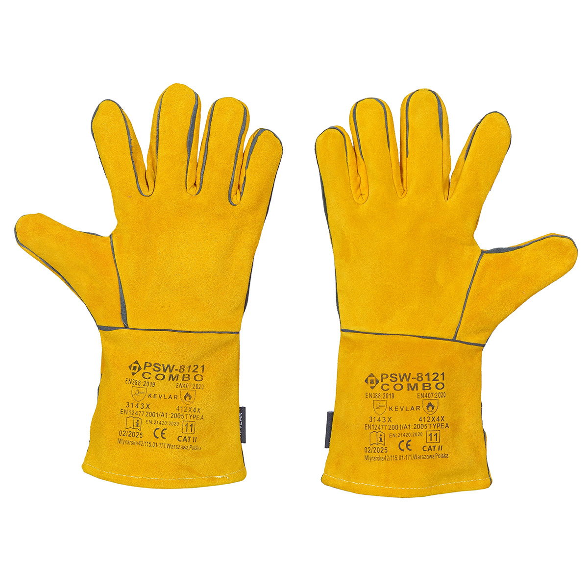 PSW-8121 Combo Rękawice Spawalnicze MIG